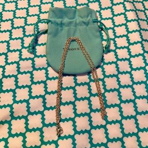 Authentic Tiffany & Co. 20 Inch Silver Necklace